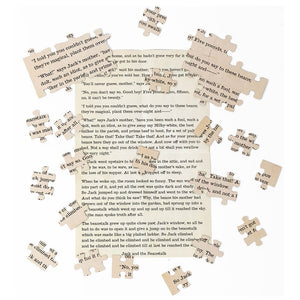 Jack and the Beanstalk Jigsaw Library 96 Piece Double Sided Puzzle - Professor Puzzle