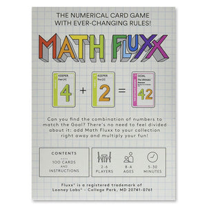 Math Fluxx Card Game - Steam Rocket