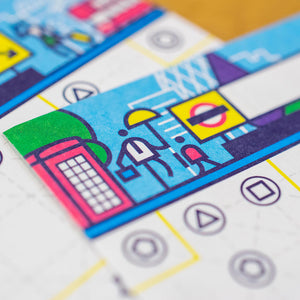 Next Station: London - Blue Orange