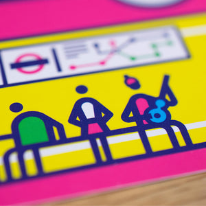 Next Station: London - Blue Orange