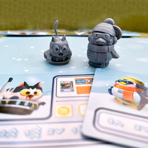 Quirky Circuits: Penny & Gizmo's Snowy Day Cooperative Coding Game - Plaid Hat (EX DEMO)