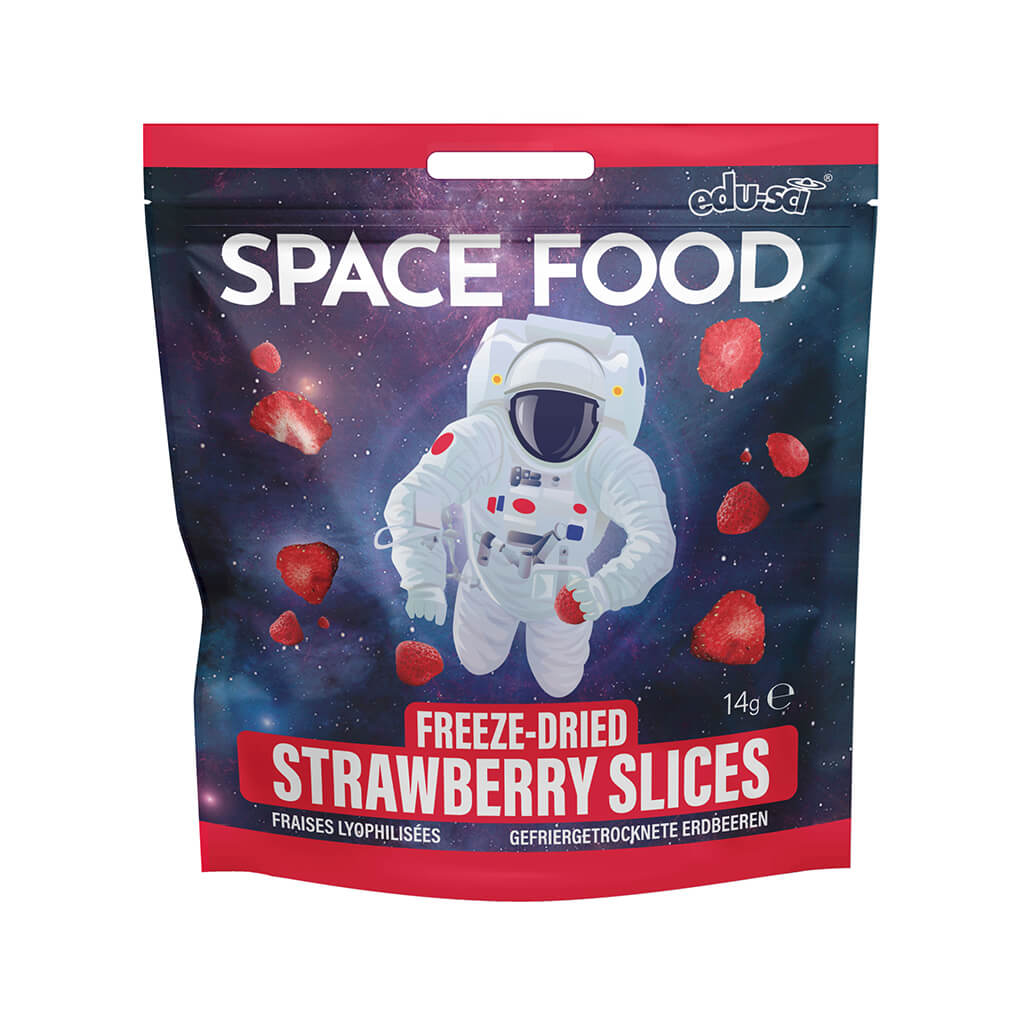 Space Food: Freeze Dried Strawberry Slices