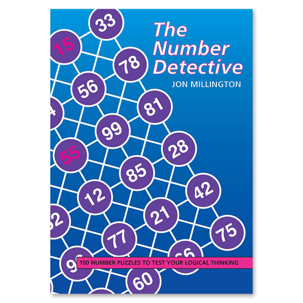 The Number Detective: 100 Maths Puzzles to Test Your Logical Thinking - Steam Rocket