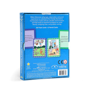 What's Going on Here? Conversation Cards for Social and Logical Inference - eeBoo