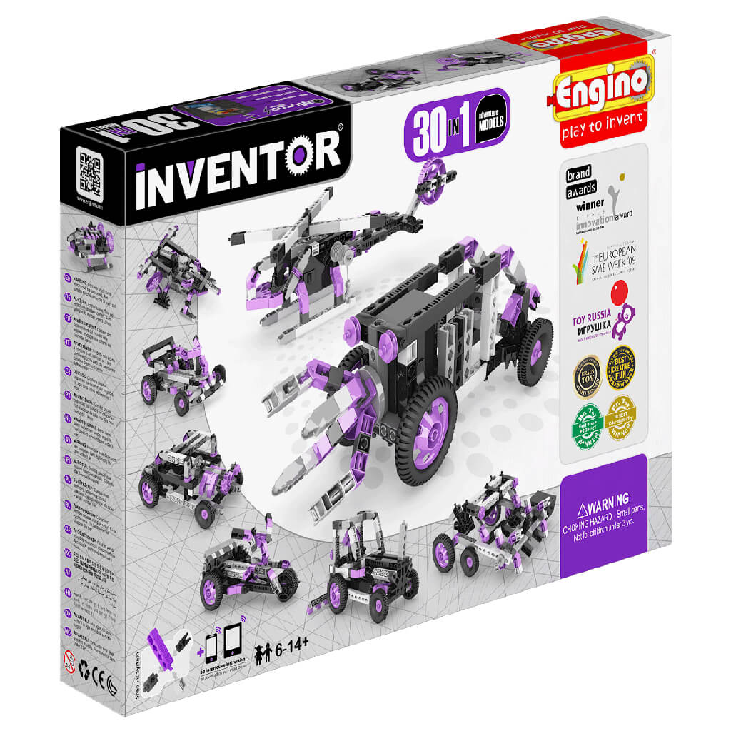Inventor Motorised Models 30-in-1: Adventure Set - Engino