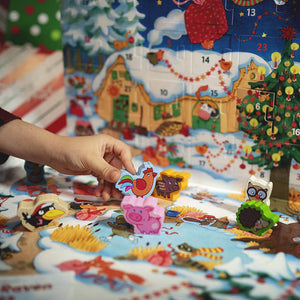 My First Advent Calendar with Wooden Stacking Figures - Haba