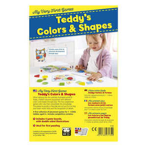 Teddy's Colours and Shapes (My Very First Games) - Haba