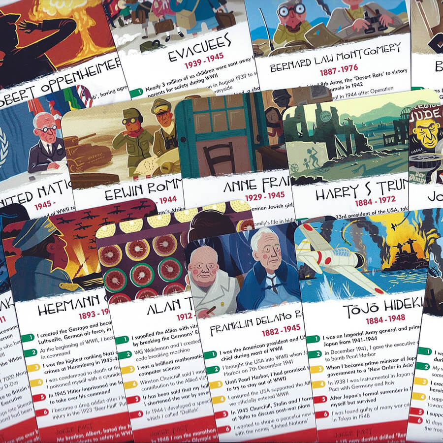 History Heroes Card Game: World War Two
