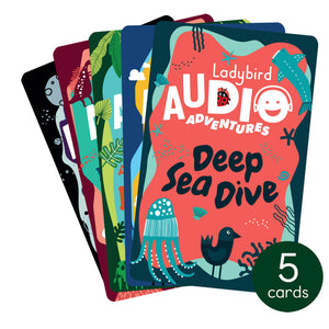 Ladybird Audio Adventures Volume 1 - Cards for Yoto Player / Mini - Yoto (5 Cards)