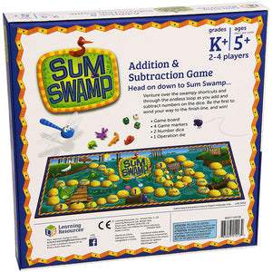 Sum Swamp Addition & Subtraction Game - Steam Rocket