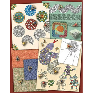 Magic Stamp Wooden Craft Set - Naseweiss