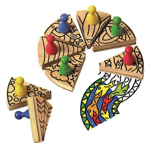 Magic Stamp Wooden Craft Set - Naseweiss