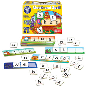 Match and Spell Literacy Game - Steam Rocket