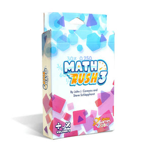 Math Rush 3: Fractions, Decimals & Percentages Card Game - Genius Games