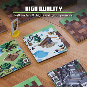 Minecraft: Builders and Biomes Board Game - Ravensburger