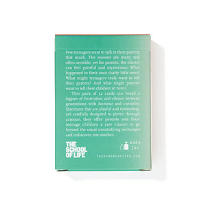 Parents and Teenagers Conversation Cards - The School of Life