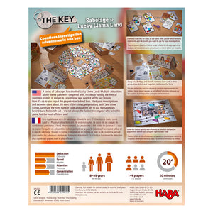 The Key: Sabotage at Lucky Llama Land Deduction Game - Steam Rocket