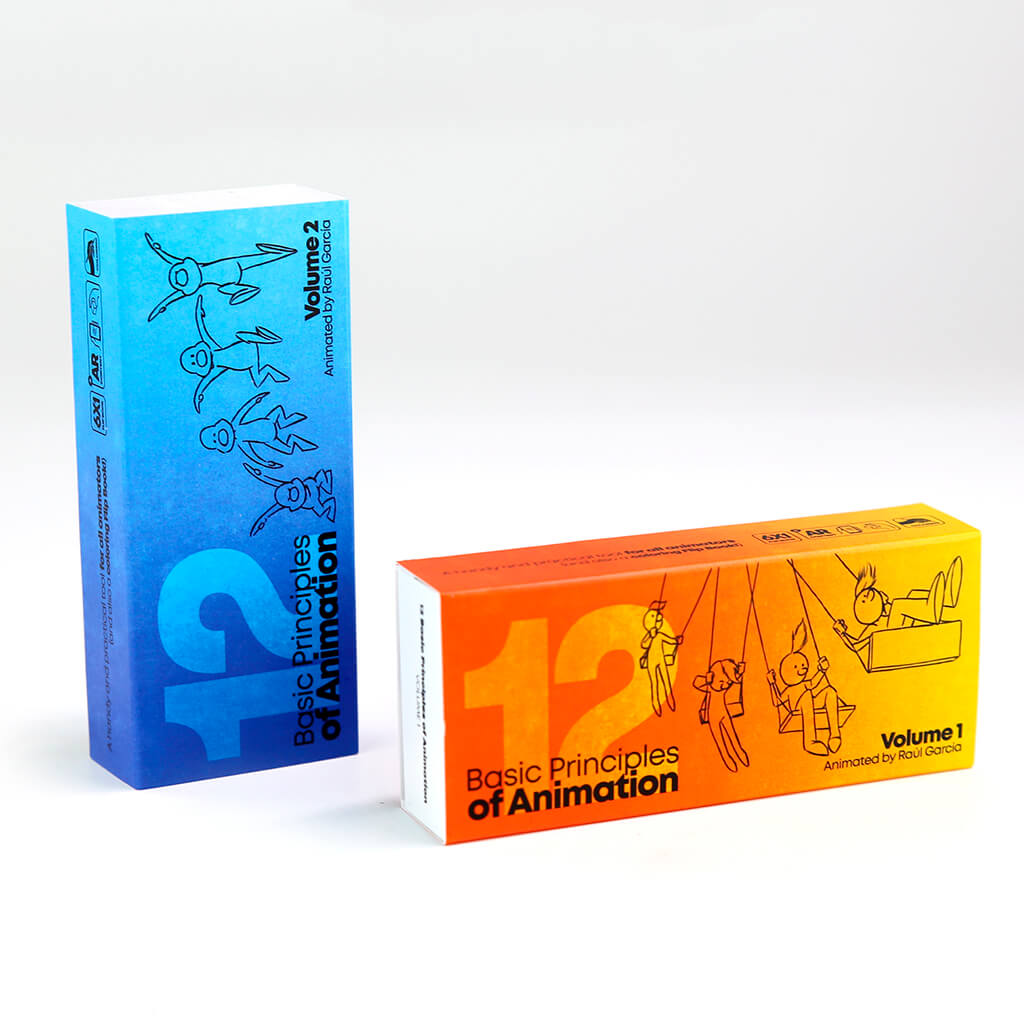 12 Principles of Animation Flipbook Set - Flipboku