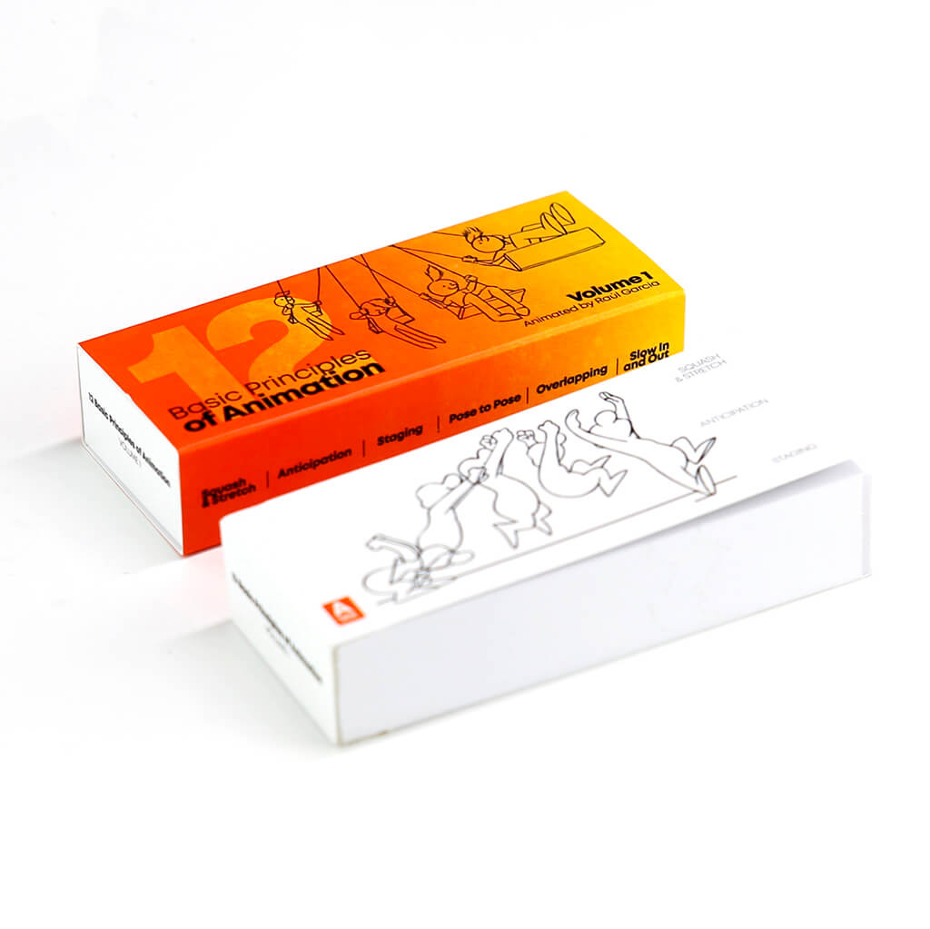 12 Principles of Animation Flipbook Set - Flipboku