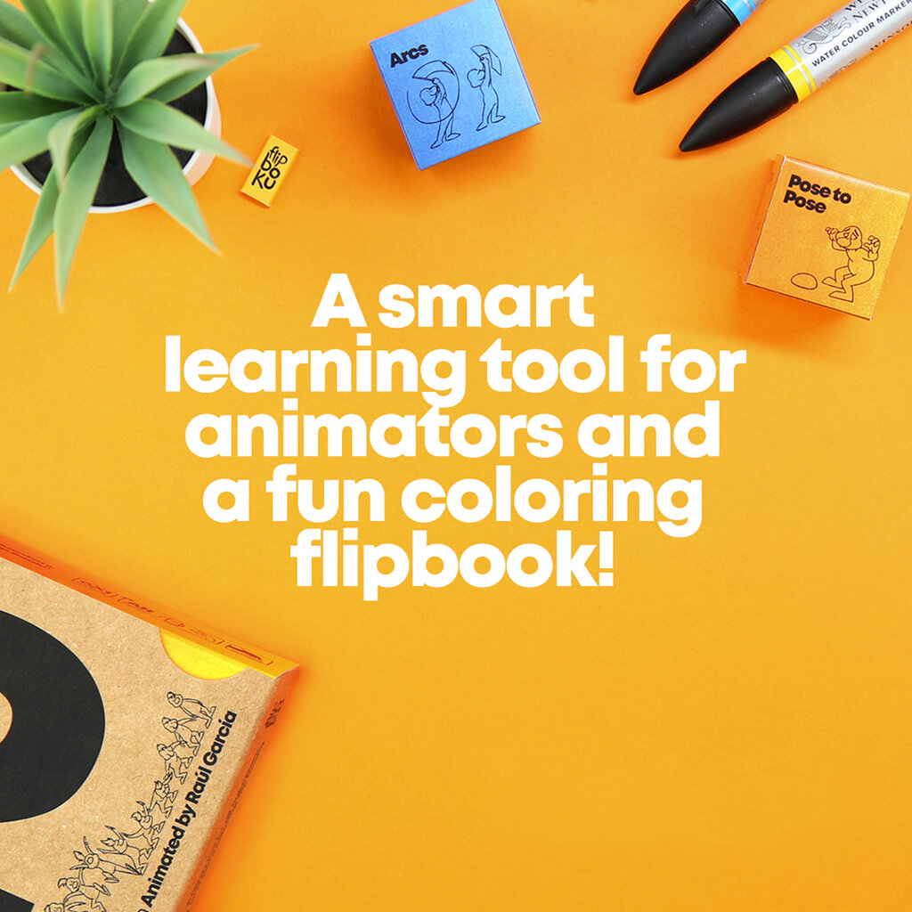 12 Principles of Animation Flipbook Set - Flipboku