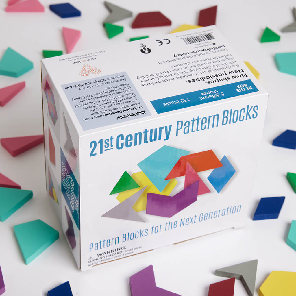 21st Century Pattern Blocks - Math For Love (DAMAGED BOX)