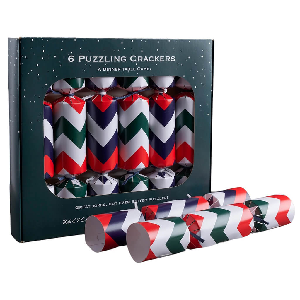 Puzzling Christmas Crackers (Set of 6) - Puzzle Post