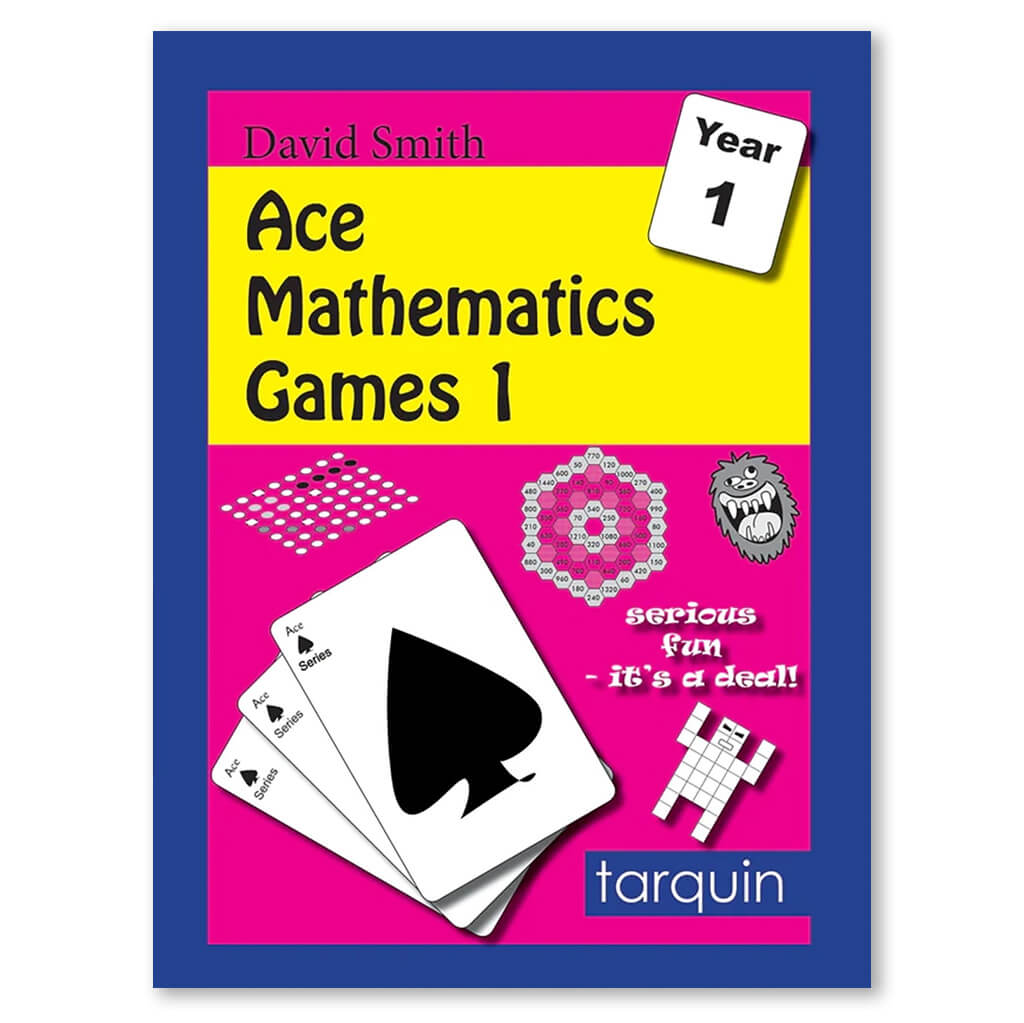 Alec Math Books Ace Mathematics Game 1 Book | Steam Rocket | Fun Educational Toys & Games