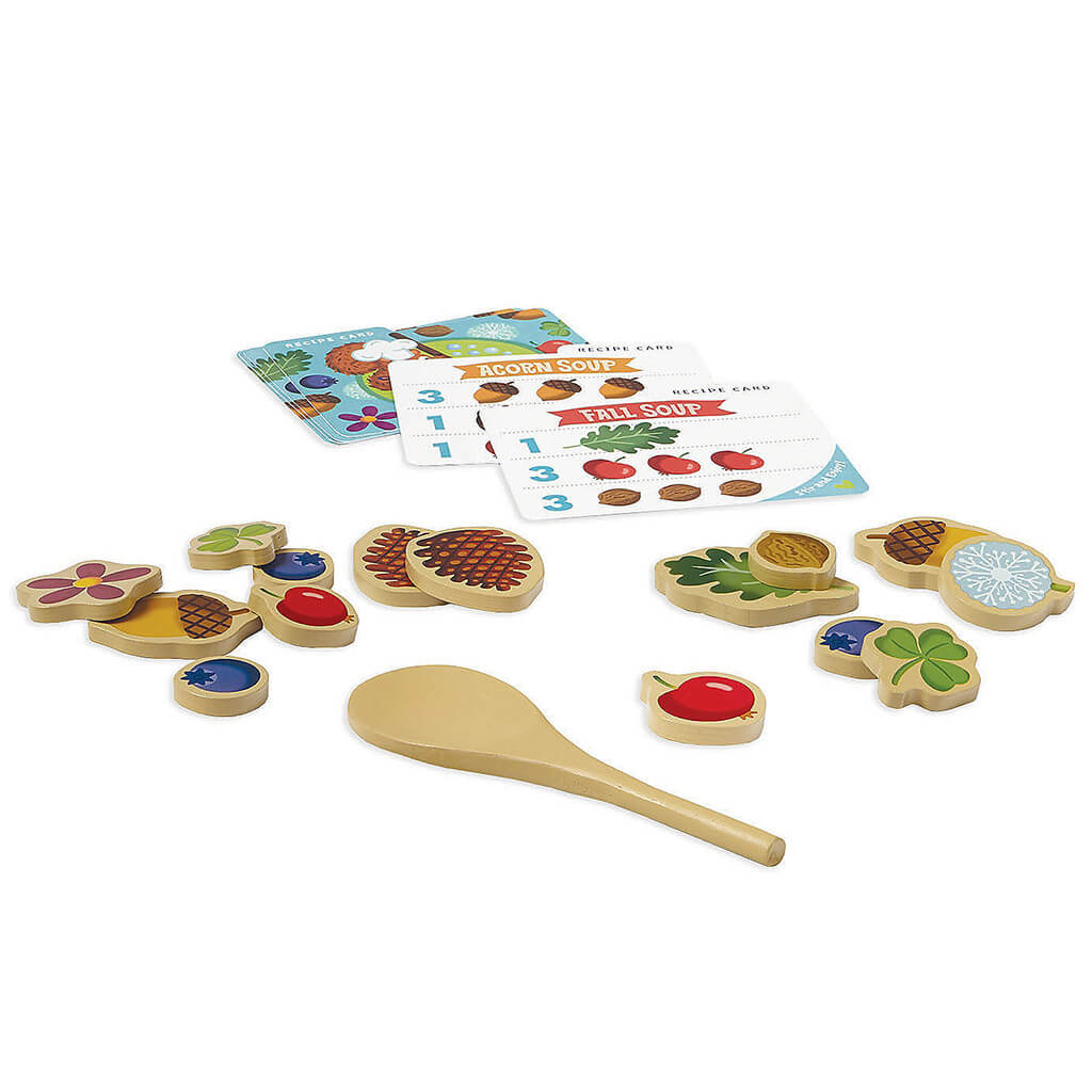 Acorn Soup: Tasty Counting Game for You and Your Two Year-Old - Peaceable Kingdom