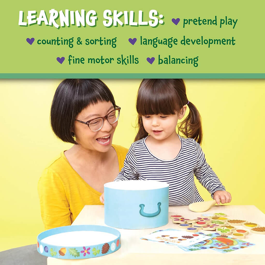 Acorn Soup: Tasty Counting Game for You and Your Two Year-Old - Peaceable Kingdom