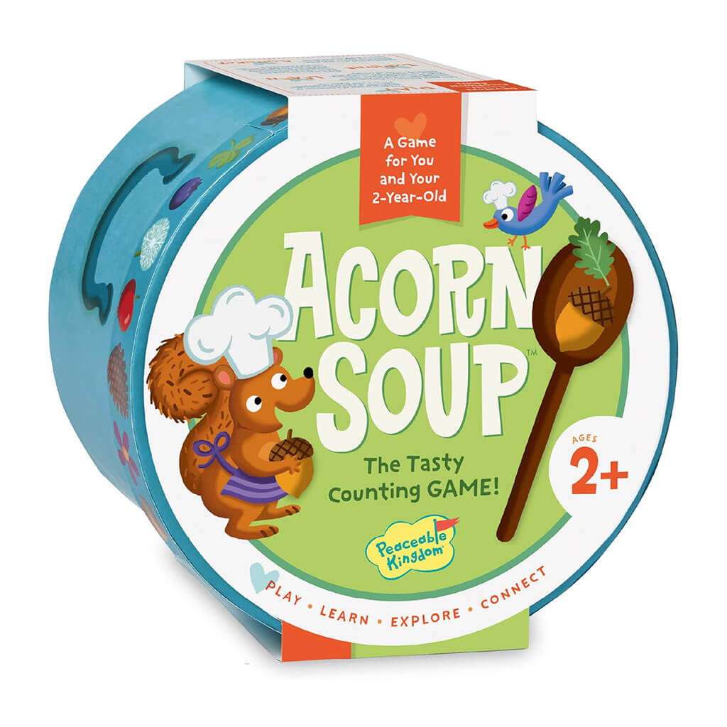 Acorn Soup: Tasty Counting Game for You and Your Two Year-Old - Peaceable Kingdom