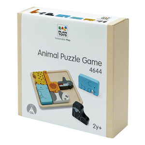 Animal Puzzle Wooden Toy - PlanToys