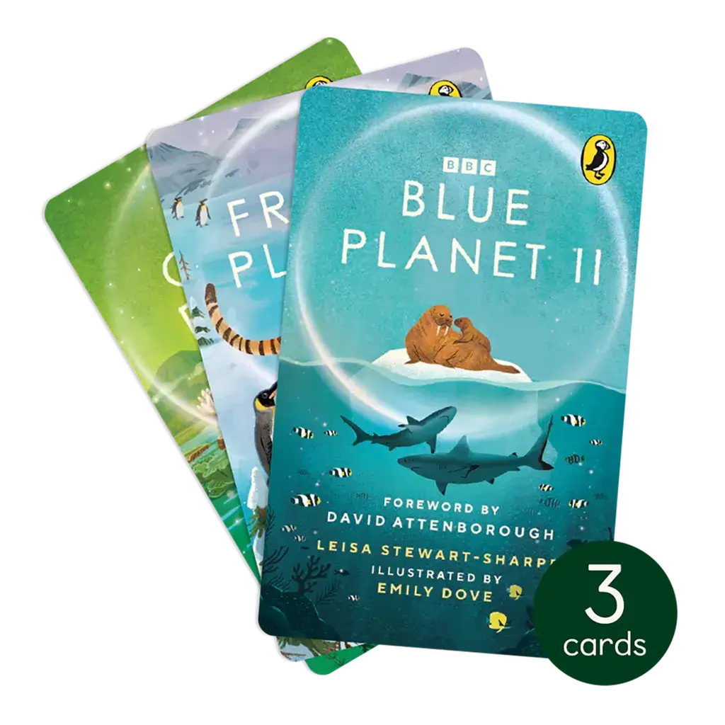 BBC Earth Collection - Cards for Yoto Player / Mini (3 Cards)