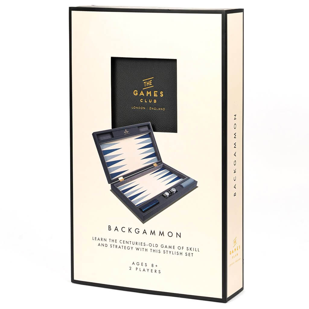 Games Club Deluxe Backgammon Set - Professor Puzzle
