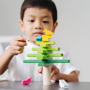 Balancing Tree Wooden Stacker - PlanToys