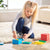 Base Ten Interlocking Maths Learning Set (121 Pieces)