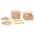 Base Ten Maths Learning Set in Natural (121 Pieces)