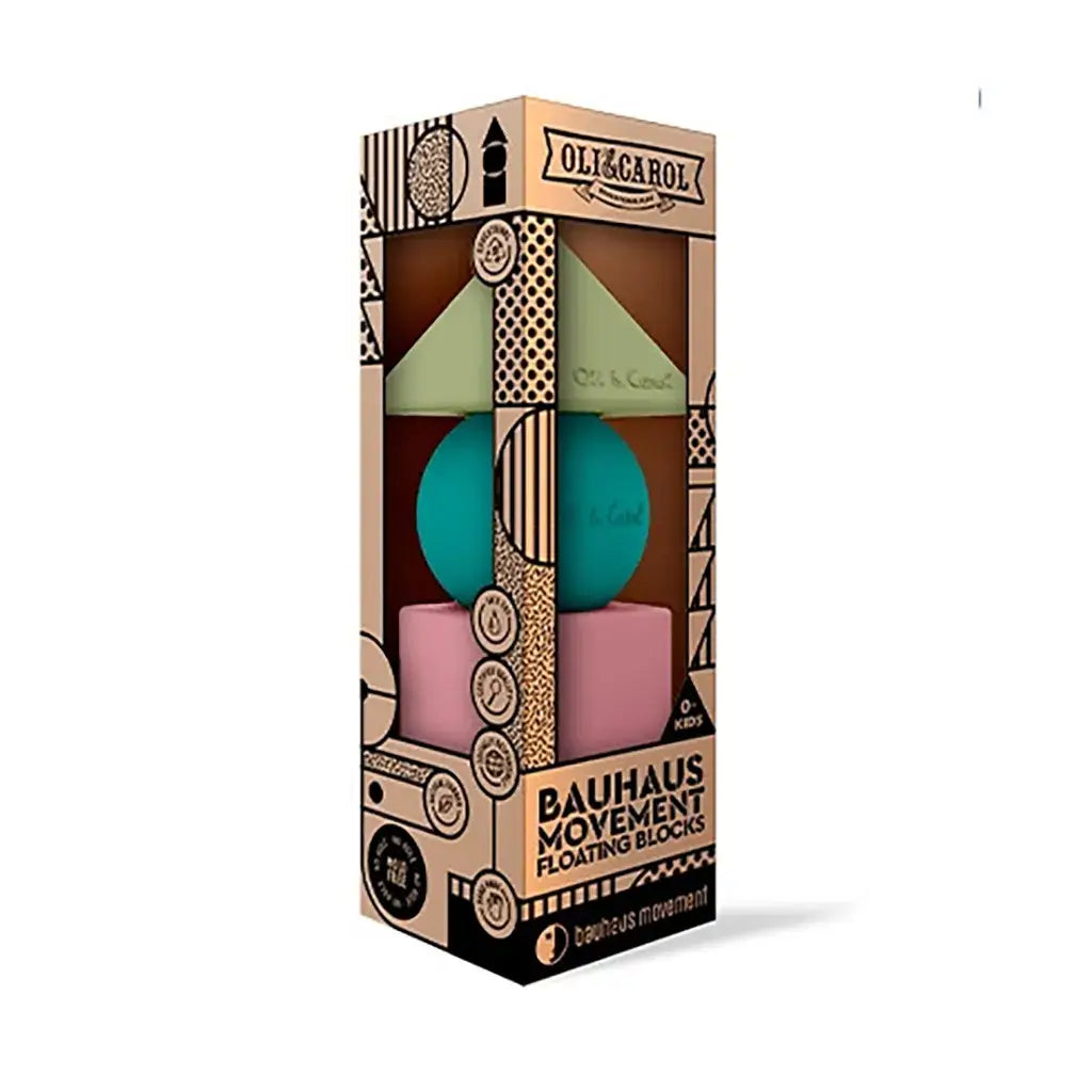 Geometric Figures Baby Stacking Blocks - Oli & Carol