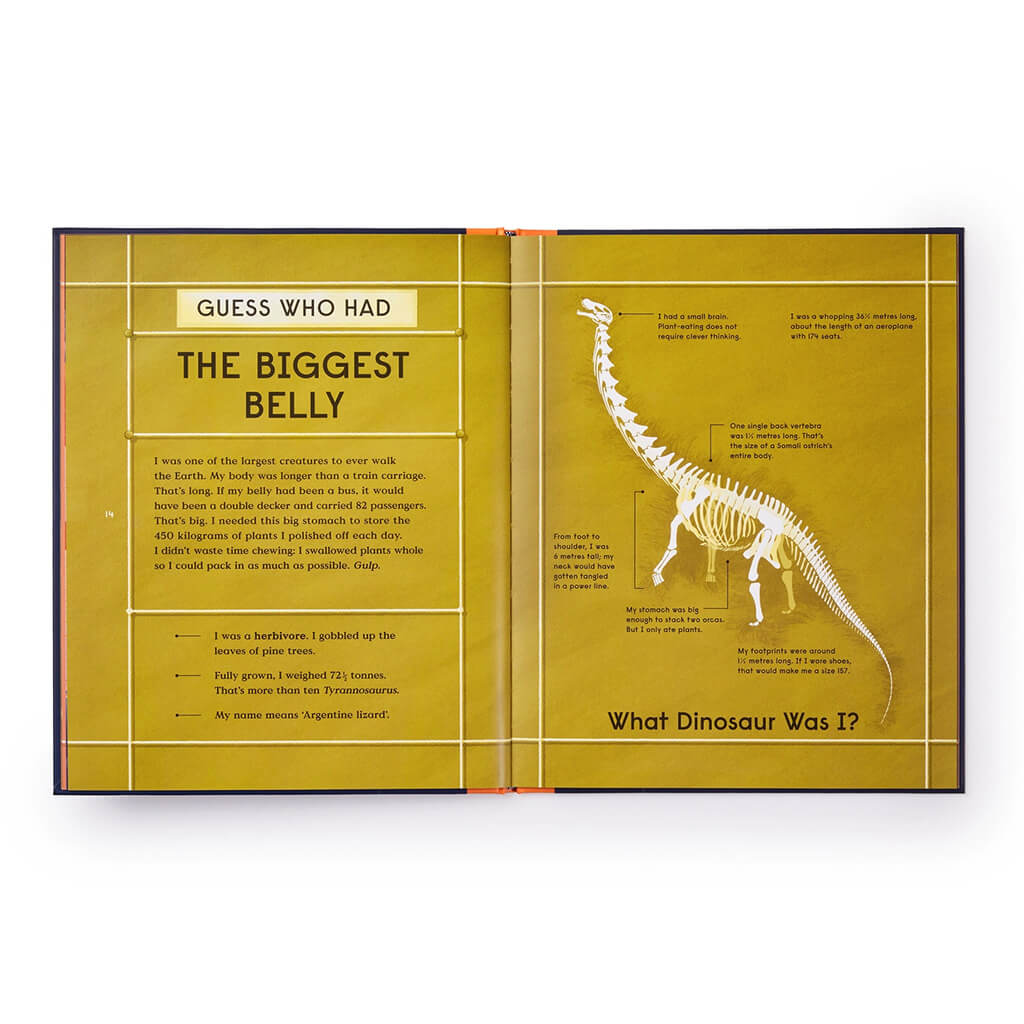Book of Dinosaurs: 10 Record Breaking Prehistoric Animals - Phaidon Press (Hardback)