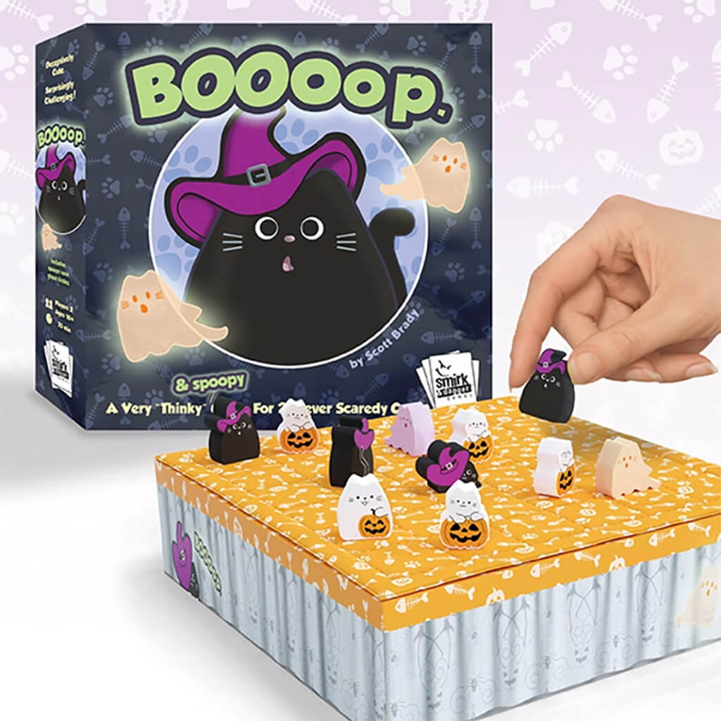 BOOoop: A 'Thinky' Game for Two Clever Scaredy Cats - Smirk & Dagger