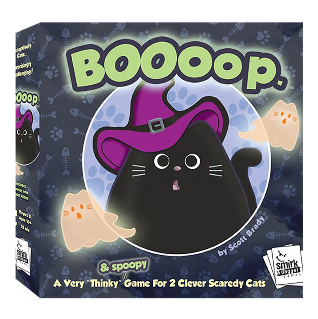 BOOoop: A 'Thinky' Game for Two Clever Scaredy Cats - Smirk & Dagger