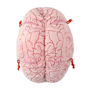 Deluxe Brain with Hidden Cells & Neurotransmitters Soft Toy - Giant Microbes