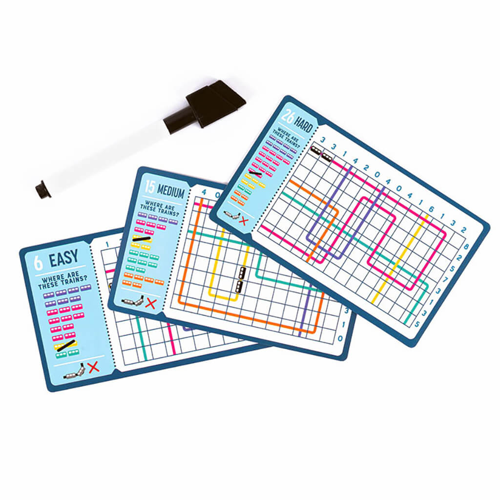 Brain Train Logic Puzzle Cards - Professor Puzzle