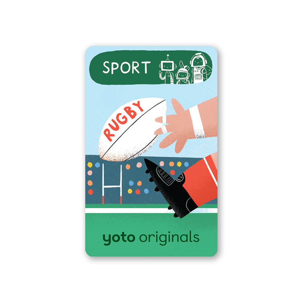 BrainBots: Sport Collection - Card for Yoto Player / Mini (8 Cards)