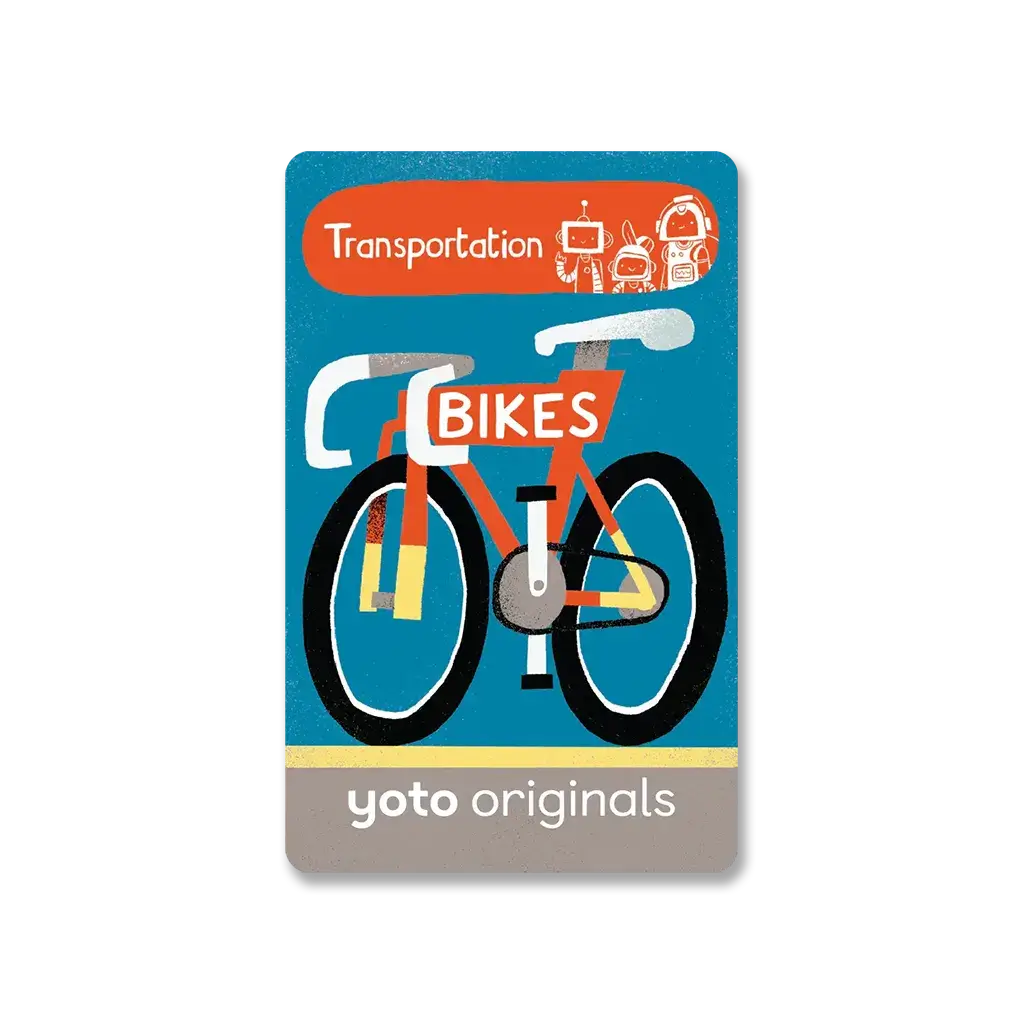 BrainBots: Transportation Collection - Card for Yoto Player / Mini (8 Cards)