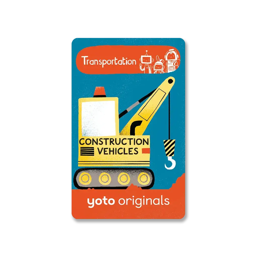 BrainBots: Transportation Collection - Card for Yoto Player / Mini (8 Cards)