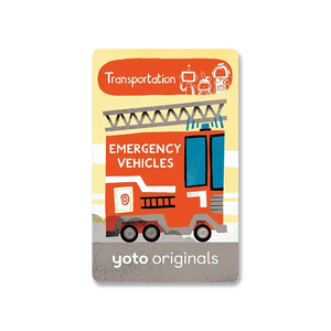BrainBots: Transportation Collection - Card for Yoto Player / Mini (8 Cards)
