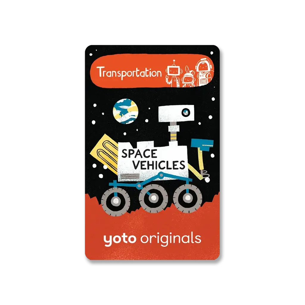 BrainBots: Transportation Collection - Card for Yoto Player / Mini (8 Cards)