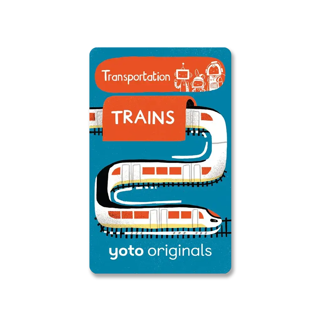 BrainBots: Transportation Collection - Card for Yoto Player / Mini (8 Cards)