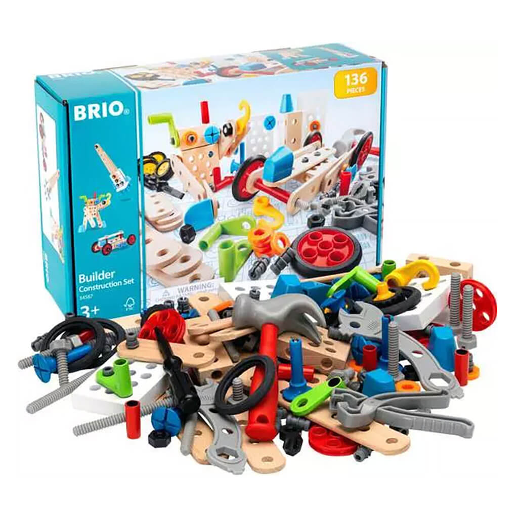 Builder Construction Set (136 Piece) - Brio