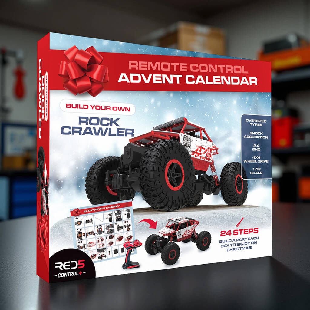 Build Your Own Remote Control Rock Crawler Advent Calendar - Red5